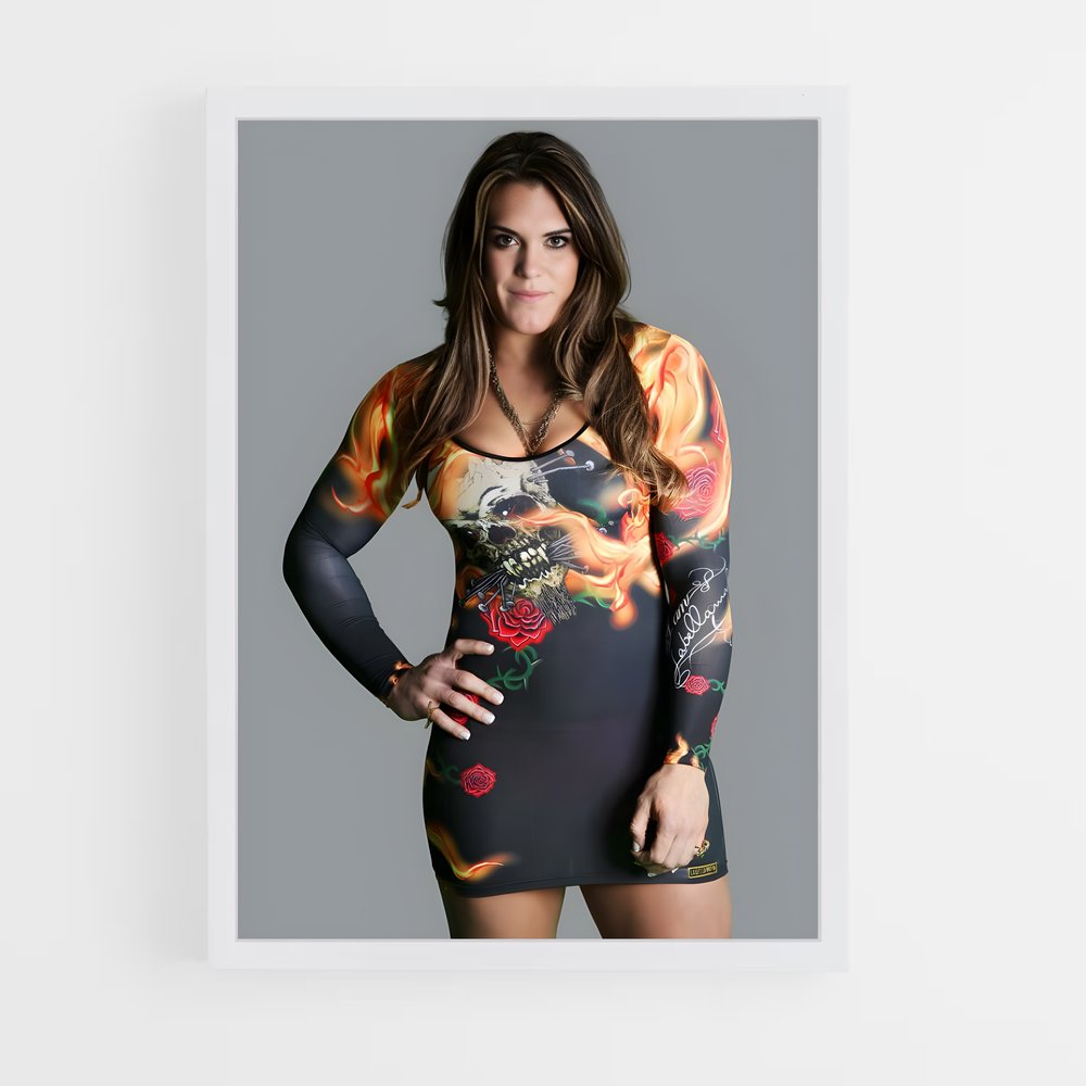 Poster Gabi garcia unicité – affiche Jiu-jitsu brésilien (vue 3)